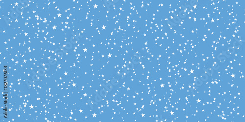 Universe starlight background vector illustration.Background light bokeh texture.Defocused particles.Beautiful festive Christmas background.Wallpaper stars for cosmic space design, wintery decoration.
