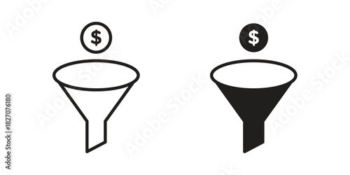 Sales funnel icon