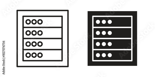 Server rack icon