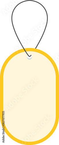 라벨-택-태그-가격표-행택-줄이 달린-끈이 달린-타원형