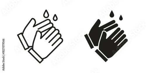 Wash hands icon