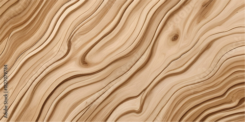 Natural brown wood grain texture pattern surface background