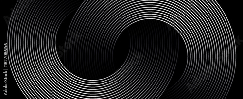 Abstract Particle Technology Background Design. Abstract wave moving point flow particles, high tech background design for brochure, flyer, magazine, business card, banner. eps 10