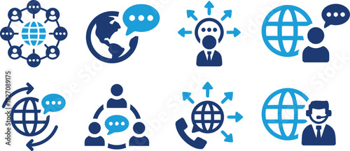communication, global, connection, people, business, network, teamwork, conversation, chat, messages, ideas, strategy, support, customer service, contact, phone, call center, information, sharing, tec