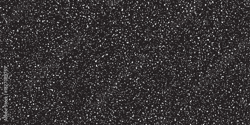 Abstract vector noise. Small particles of debris and dust. Distressed uneven background. Grunge texture overlay with fine grains isolated on white background. Vector illustration. EPS10.