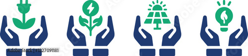 green, icons, sustainable, (113), energy, vector, [converted], technology, design, illustration