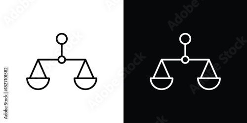 Ethics icons vector.Editable stroke.linear style sign for use web design
