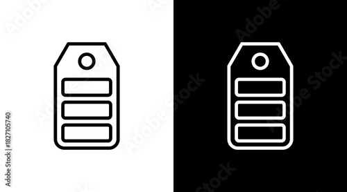 Keyless Entry  White Icon Set Design