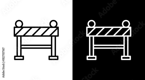 Under Construction  White Icon Set Design