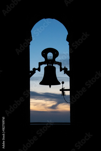 Bell tower interior, salamanca cathedral, spain