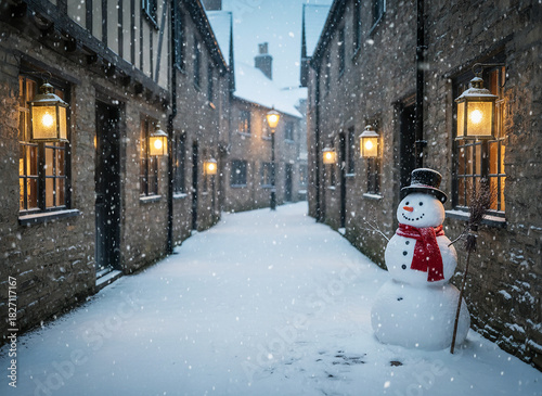 An Ai generated Christmas scene