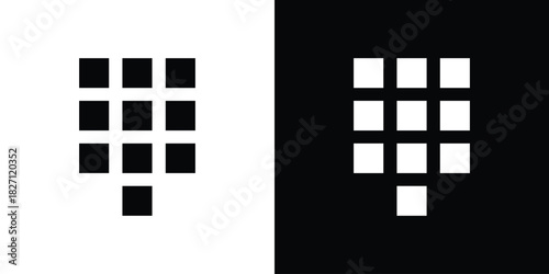 Keypad icons symbol illustration. Vector graphics