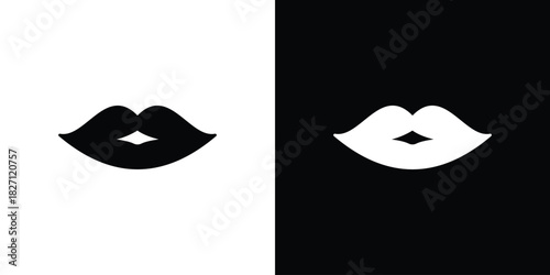 Lips icons symbol illustration. Vector graphics
