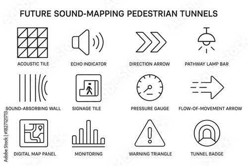 Future sound-mapping pedestrian tunnels: acoustic innovations and directional guides