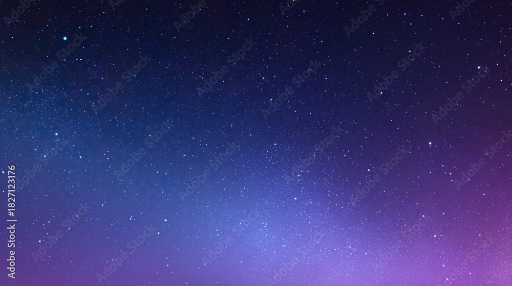 Fototapeta premium A pristine and ethereal scene of the universe in blue and purple colors, glowing nebulas, space dust, vibrant stars with flashes, stunning galaxies. A sci-fi atmosphere has a tranquil and surreal vibe