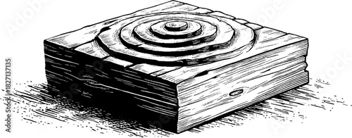 Engraved decorative corner motif design for vintage themed creations