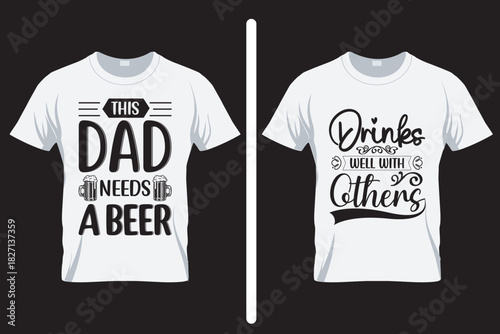Alcohol SVG T Shirt design 3