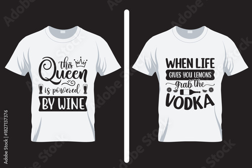 When life alcohol SVG T Shirt design