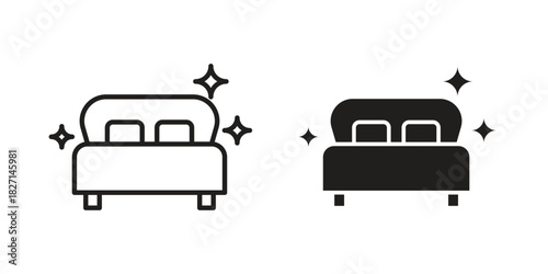 Clean Room icons design, logo. Symbol illustration set