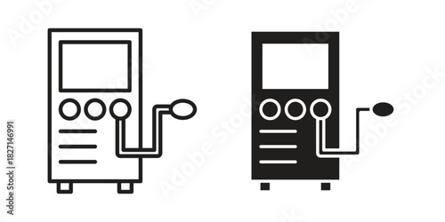 Dialysis icons design, logo. Symbol illustration set
