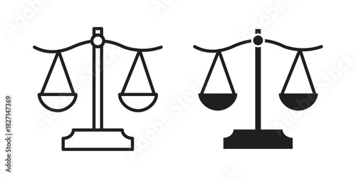 Economies of scale icons design, logo. Symbol illustration set