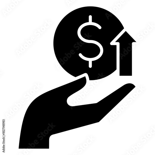 High Price Glyph Icon