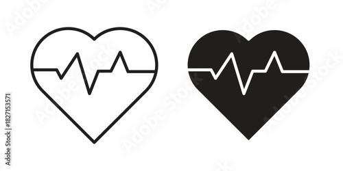 Wellness icons design, logo. Symbol illustration set