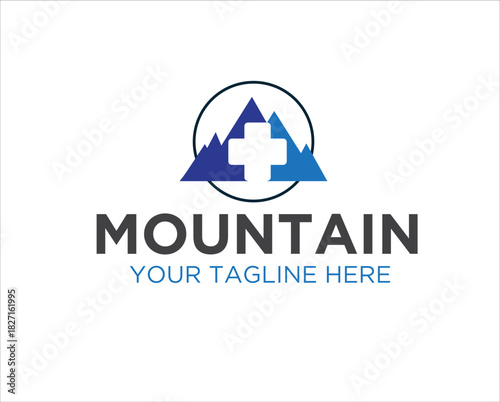 mountain health service logo designs
