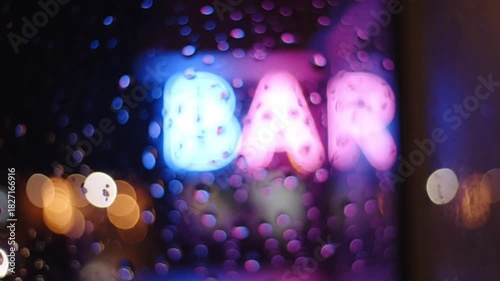 lights in the night club