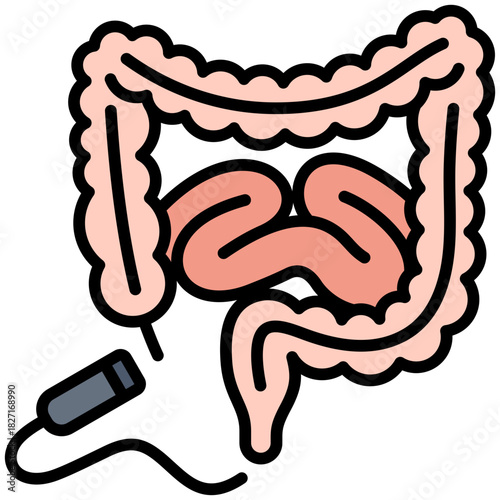 Colonoscopy Icon