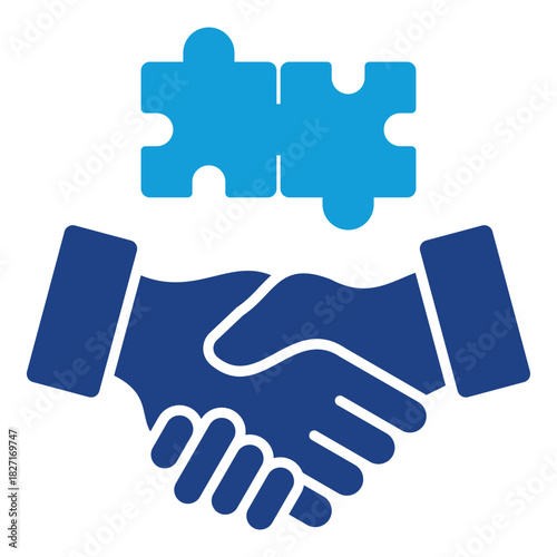 Office Collaboration Dual Tone Icon Element For Design