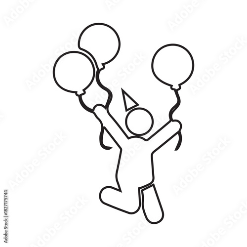 Celebratory Balloons