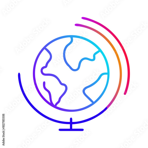 icon earth world global