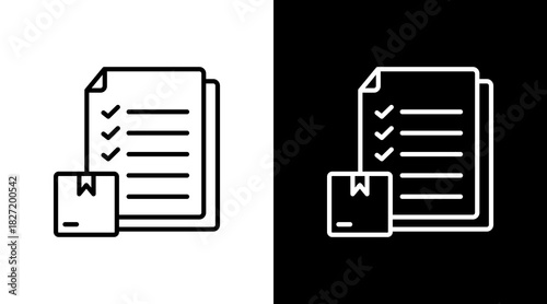 Product Features White Icon Set Design