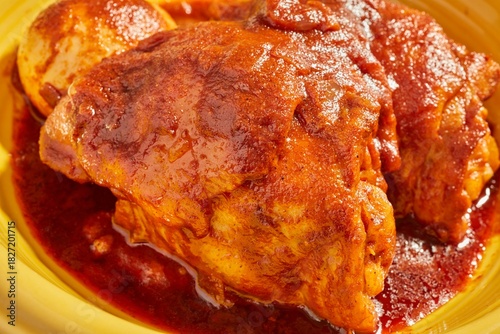 Doro Wat, the Ethiopian chicken stew