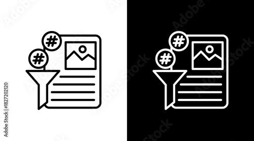 Content Moderation With Icon Set Design