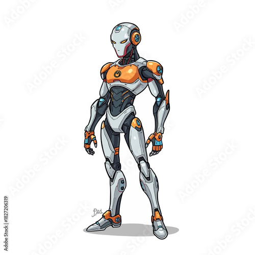 Humanoid Cyborg Design Very Cool