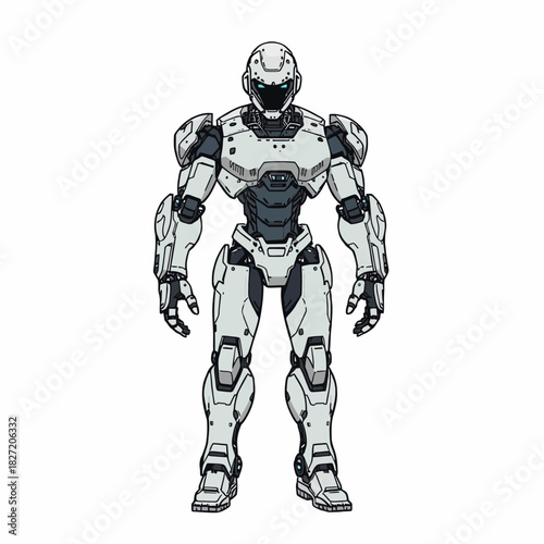 Humanoid Cyborg Design Very Cool