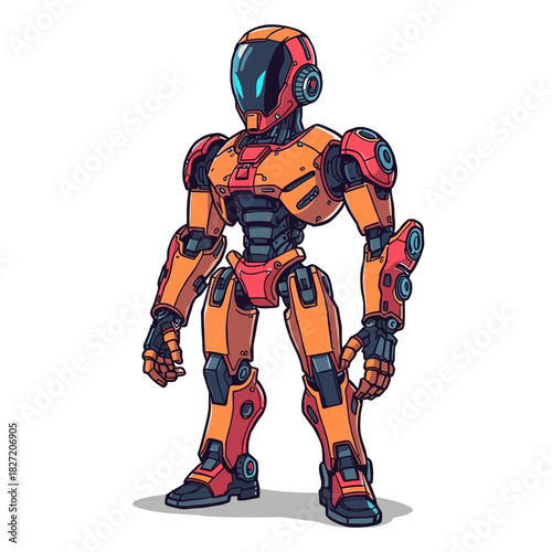 Humanoid Cyborg Design Very Cool