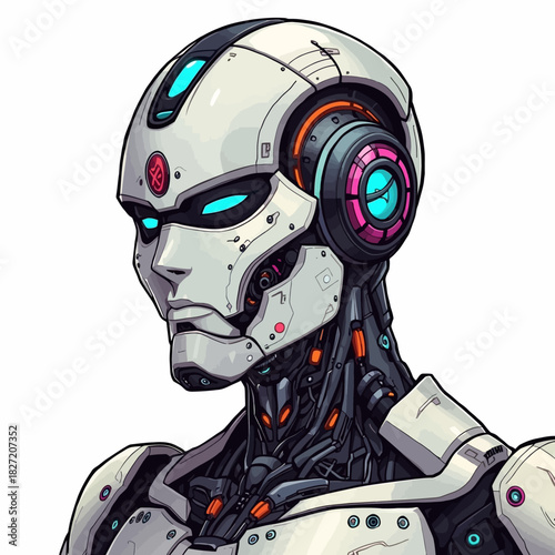 Humanoid Cyborg Design Very Cool