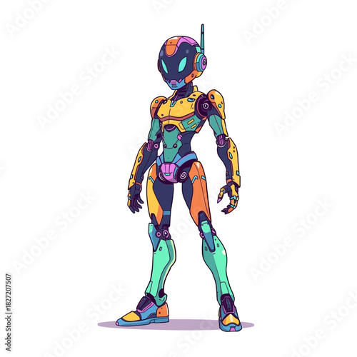 Humanoid Cyborg Design Very Cool