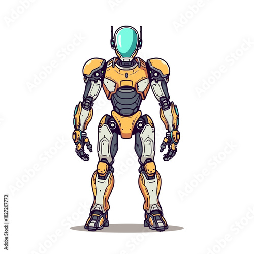 Humanoid Cyborg Design Very Cool