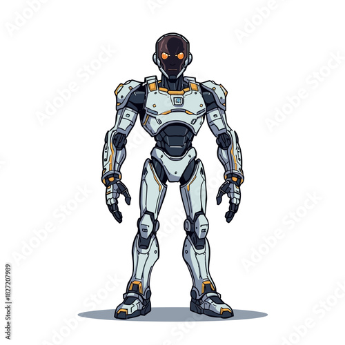 Humanoid Cyborg Design Very Cool