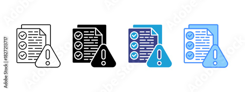 Evaluate icon set multiple style collection