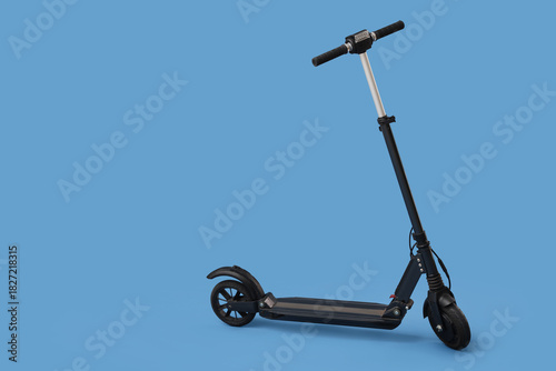 Modern electric scooter on ...