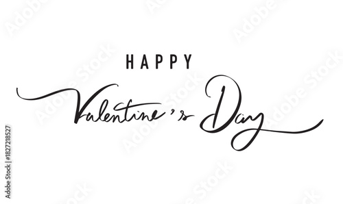 Happy valentine day text font calligraphy hand written lettering script black color object icon happy valentine day 14 fourteen day date february month wedding romantic happy valentine day love heart 