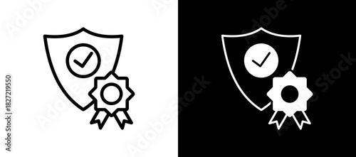 Quality Assurance blackwhite icon