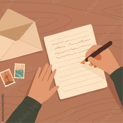 Introvert Writing Handwritten Letters