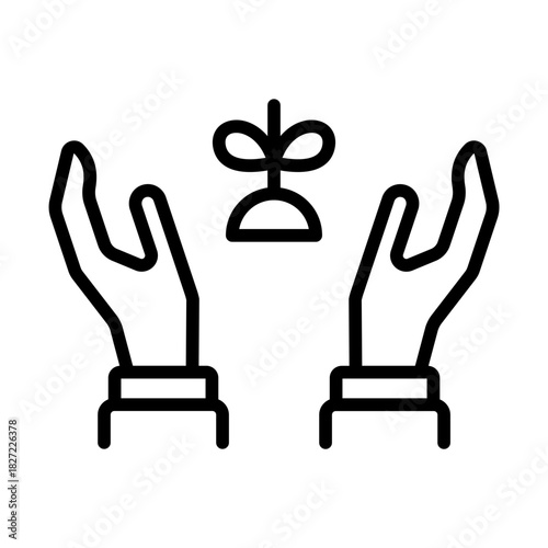 Save the forest icon