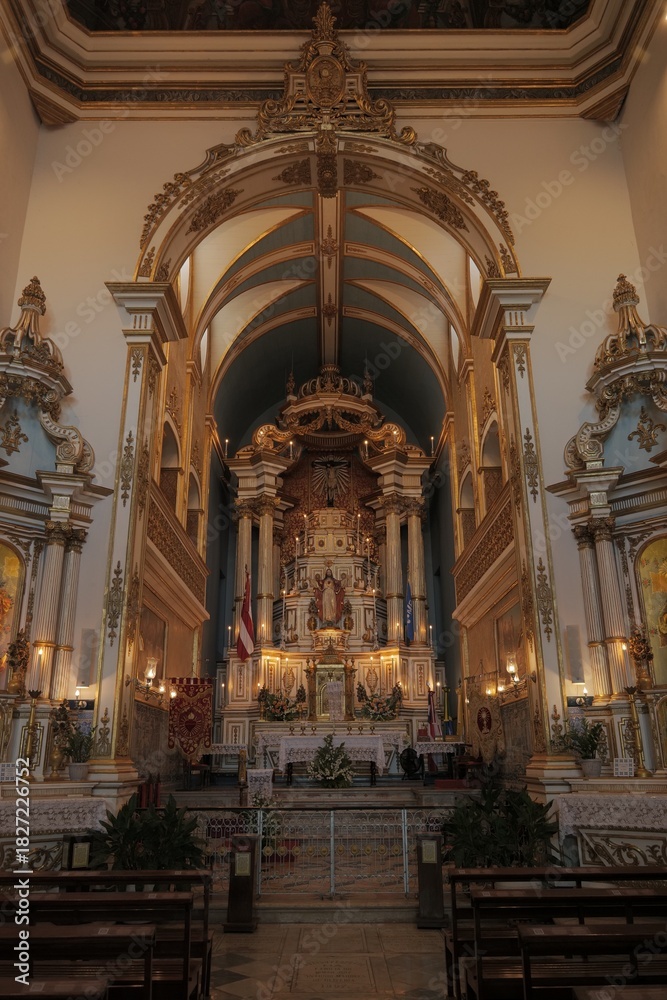 Fototapeta premium interior of the cathedral 